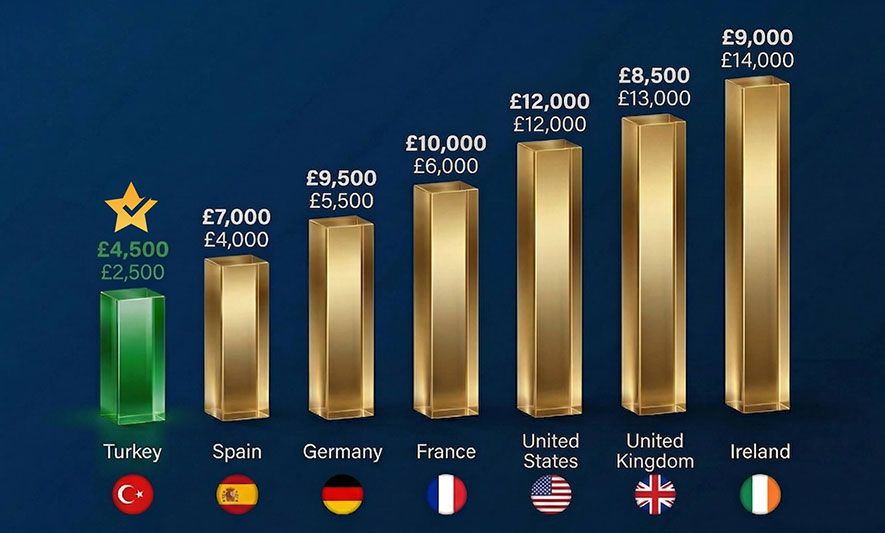 Bariatric Surgery Cost Comparison Chart